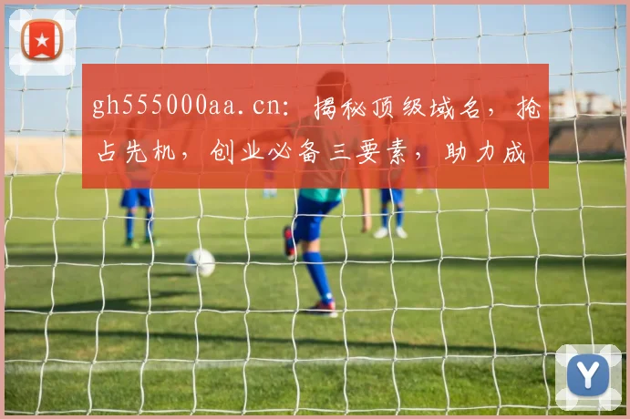 gh555000aa.cn：揭秘顶级域名，抢占先机，创业必备三要素，助力成功